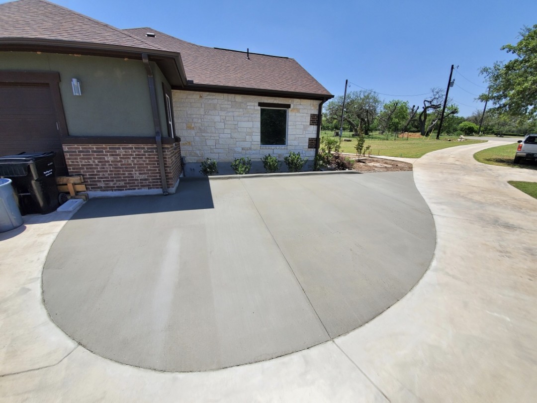 concrete driveways for residential homes