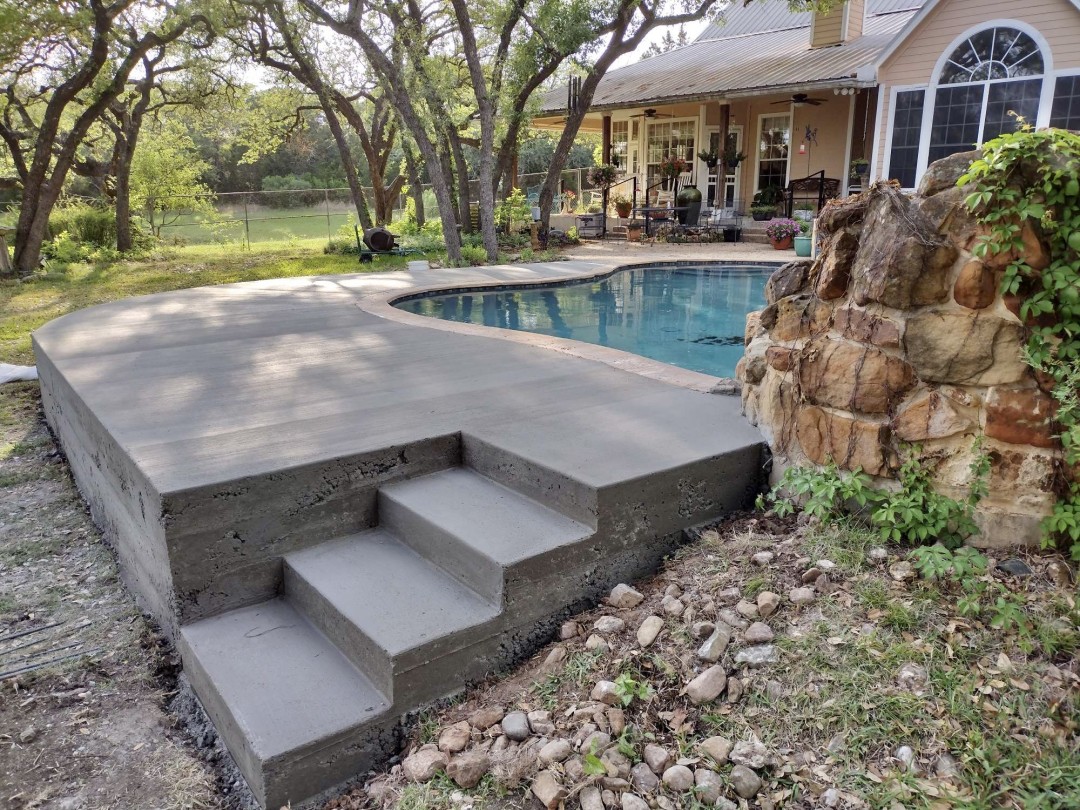 concrete patios