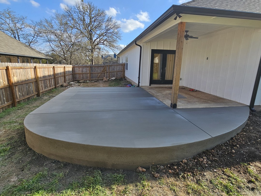 residential concrete patios