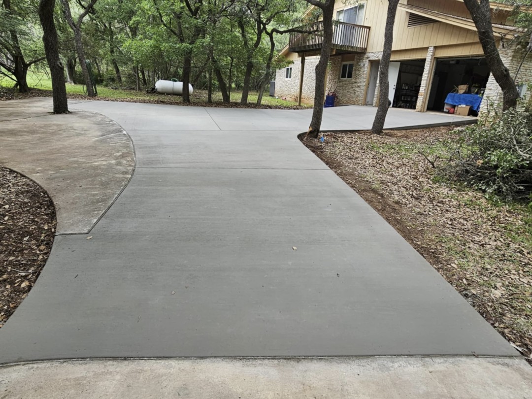 concrete driveways
