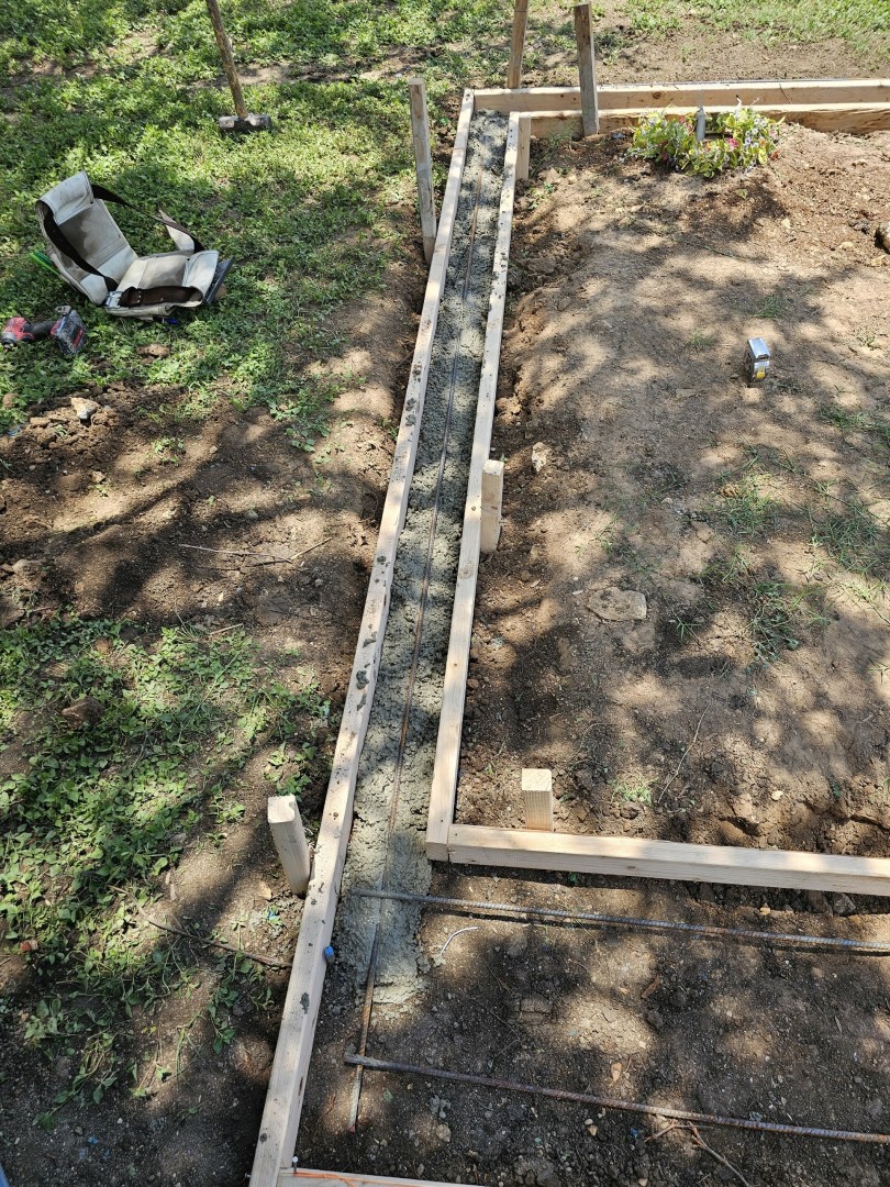 concrete burial plots